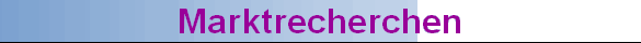 Marktrecherchen